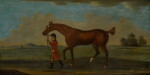 DANIEL QUIGLEY | Mol-ro, a chestnut racehorse, led by a liveried groom