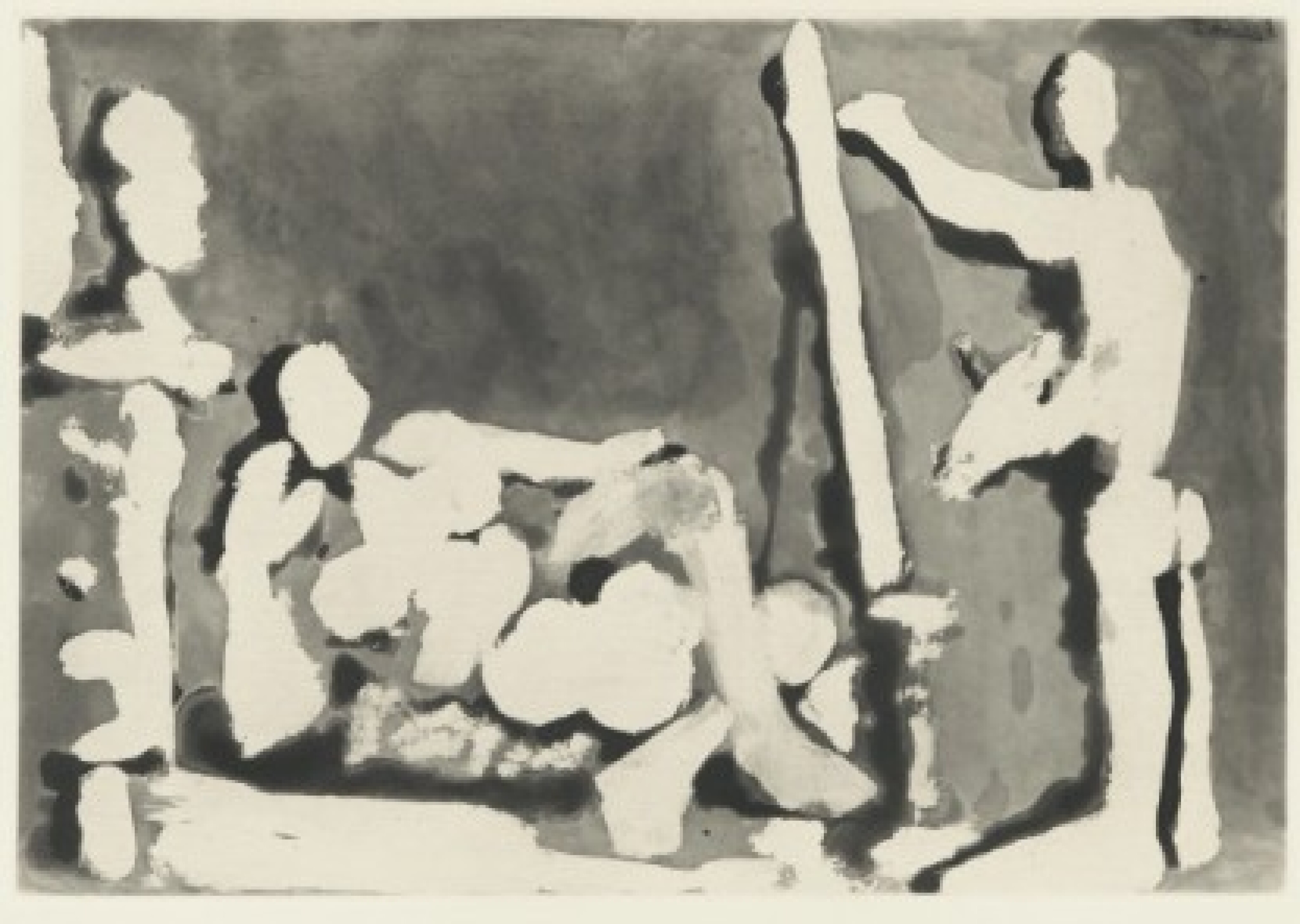 Catalog image of Peintre et modèle avec une sculpture. II (B. 1156; Ba. 1144)