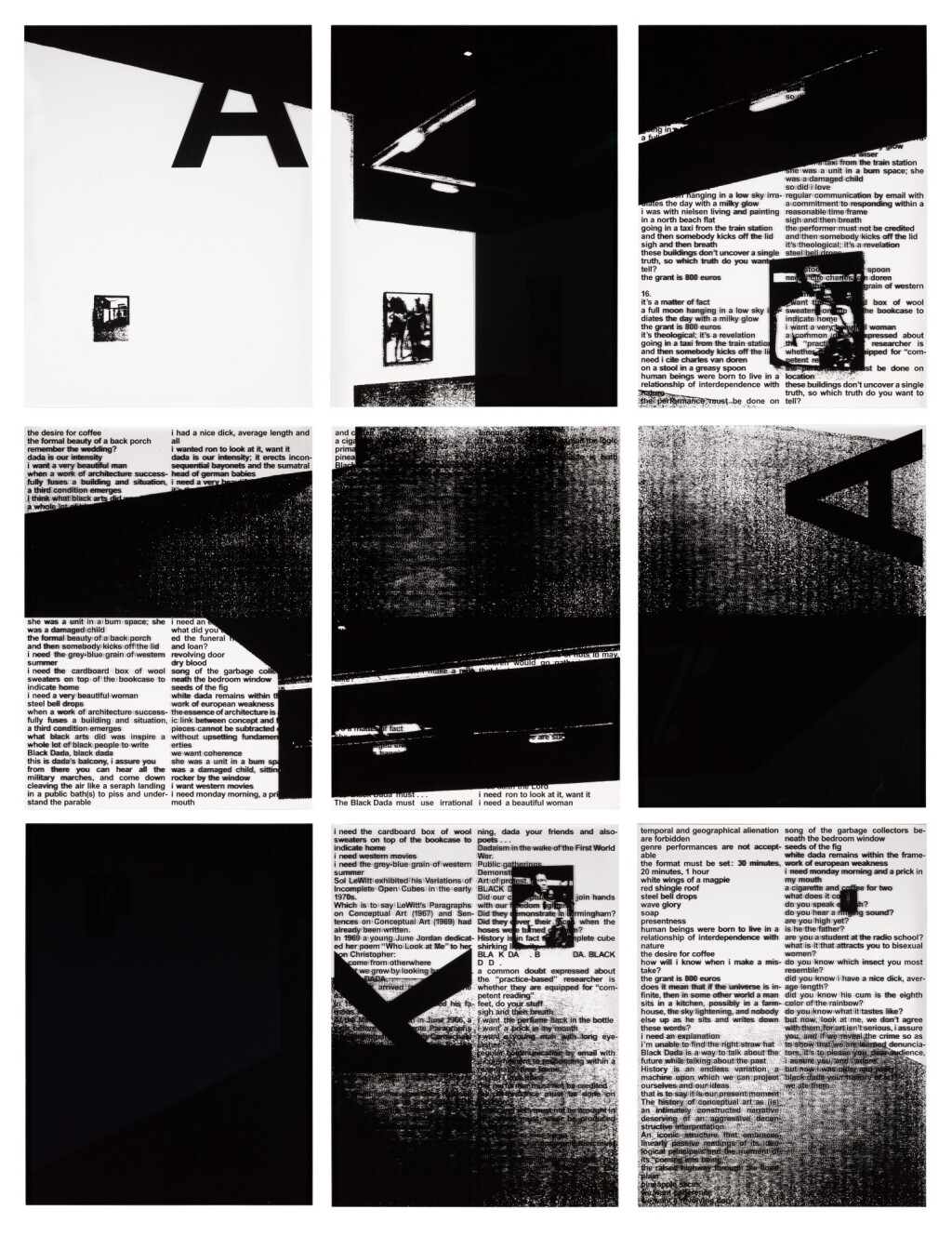 View full screen - View 1 of Lot 443. Black Dada.