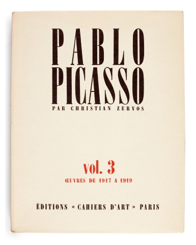 View full screen - View 1 of Lot 167. Zervos, Pablo Picasso, Oeuvres, Paris, 1949-1986, 34 volumes, original wrappers.