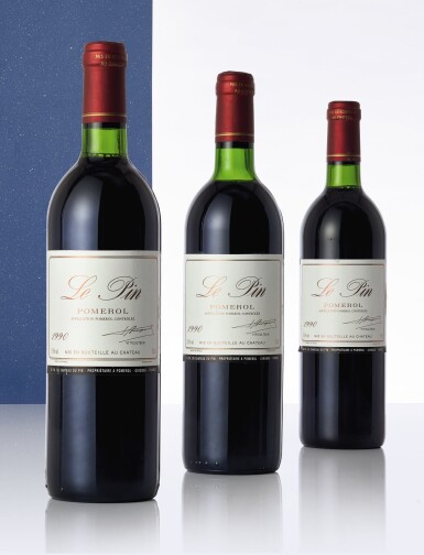 View full screen - View 1 of Lot 5035. Le Pin 1990 (3 BT).