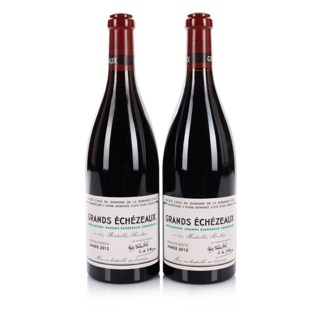 View full screen - View 1 of Lot 314. Grands Echézeaux 2012 Domaine de la Romanée-Conti (2 BT).
