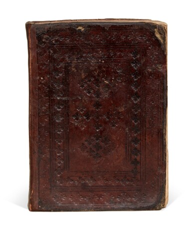 View full screen - View 1 of Lot 152. Rampigollis, Figurae Bibliae, Milan, 1494, contemporary tooled morocco.