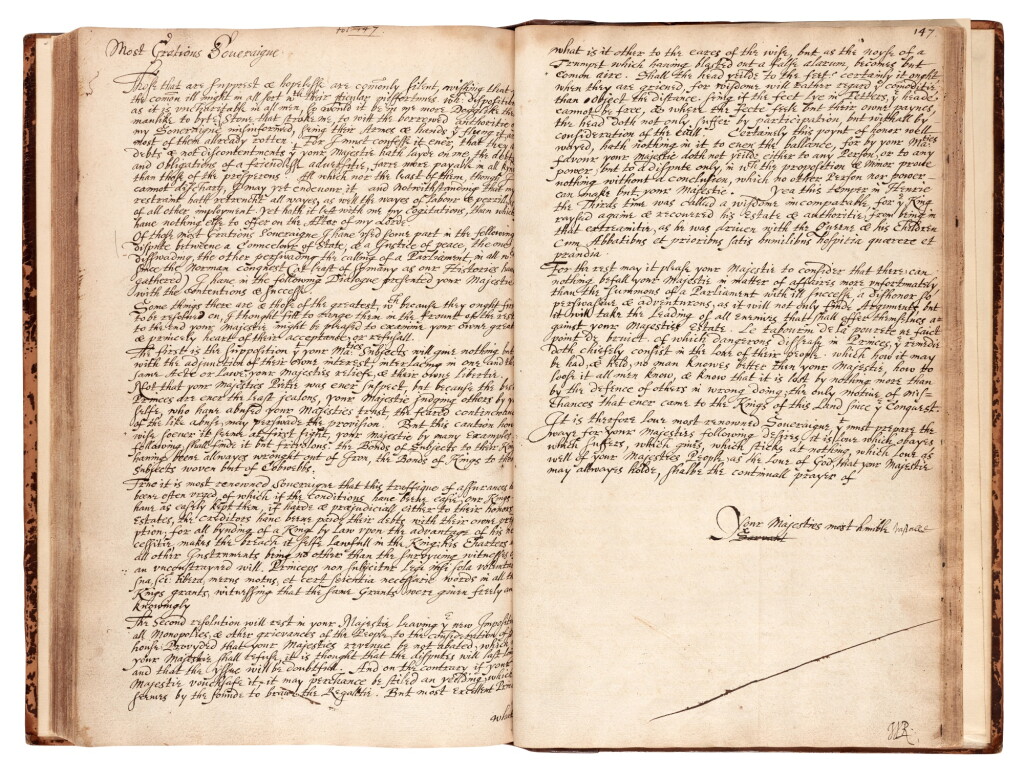 View full screen - View 1 of Lot 232. Sir Walter Ralegh | Manuscript commonplace book owned, annotated and signed by Ralegh.