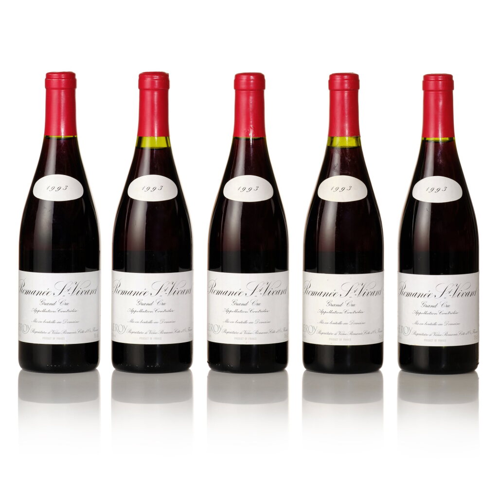 View full screen - View 1 of Lot 326. Romanée St. Vivant 1993 Domaine Leroy (5 BT).