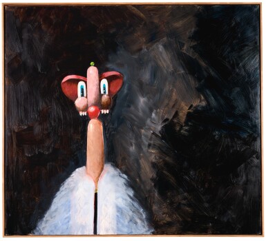View full screen - View 1 of Lot 29. GEORGE CONDO | THE BUTCHER'S WIFE.