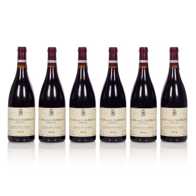 View full screen - View 1 of Lot 63. Clos des Lambrays 2014 Domaine des Lambrays (6 BT).