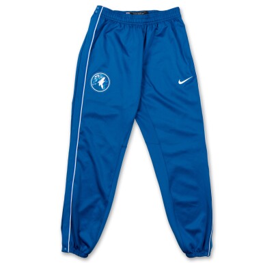 View full screen - View 1 of Lot 151. Jaden McDaniels Minnesota Timberwolves 2023-2024 City Edition Warmup Pants.