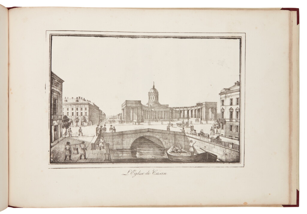 View full screen - View 1 of Lot 86. Alexander Ivanovich Pluchart | Nouvelle collection de quarante-deux vues de Saint-Pétersbourg, 1826, splendid lithographs of imperial St Petersburg.