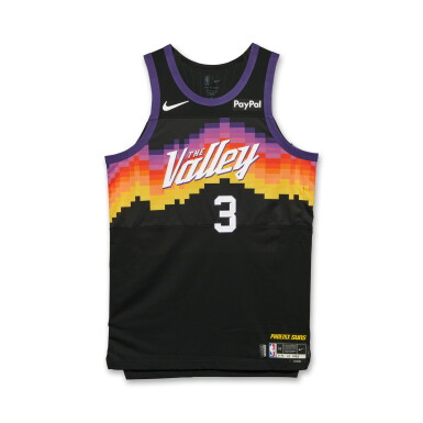 View full screen - View 1 of Lot 53. Dillon Brooks Phoenix Suns 2025-2026 Game Worn City Edition Jersey.