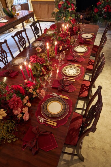 View full screen - View 1 of Lot 40. Eight Thomas Goode bone china sample dinner plates, 1990-2001.