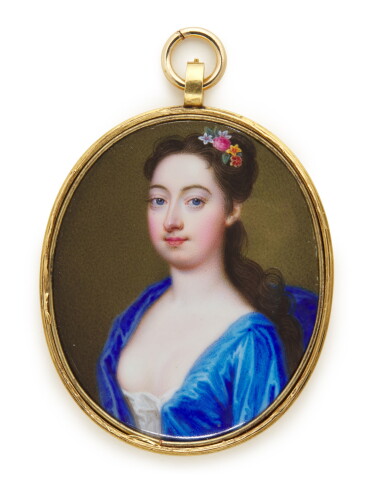 View full screen - View 1 of Lot 107. Portrait of a lady, traditionally identified as Lady Ennismore, circa 1720.