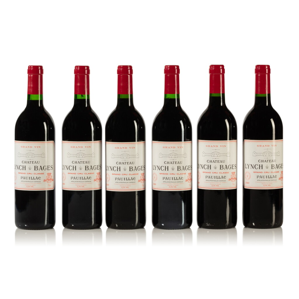 View full screen - View 1 of Lot 244. Château Lynch-Bages 1989 (6 BT).