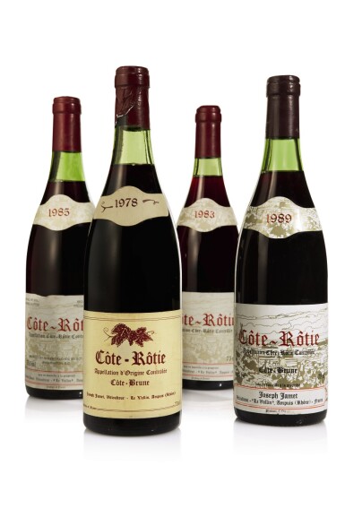 View full screen - View 1 of Lot 367. Mixed Lot (5 BT) | Rhône Red | Jamet | 1970s & 1980s.