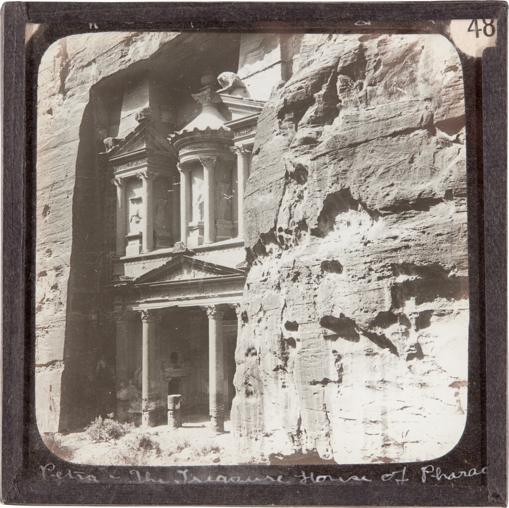 View full screen - View 1 of Lot 83. Middle East | A boxed collection of 120 glass magic lantern slides, early 1900s to circa. 1950.