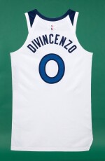 Donte DiVincenzo ‘Christmas Day’ Minnesota Timberwolves 2025-2026 Game Worn Association Edition Jersey