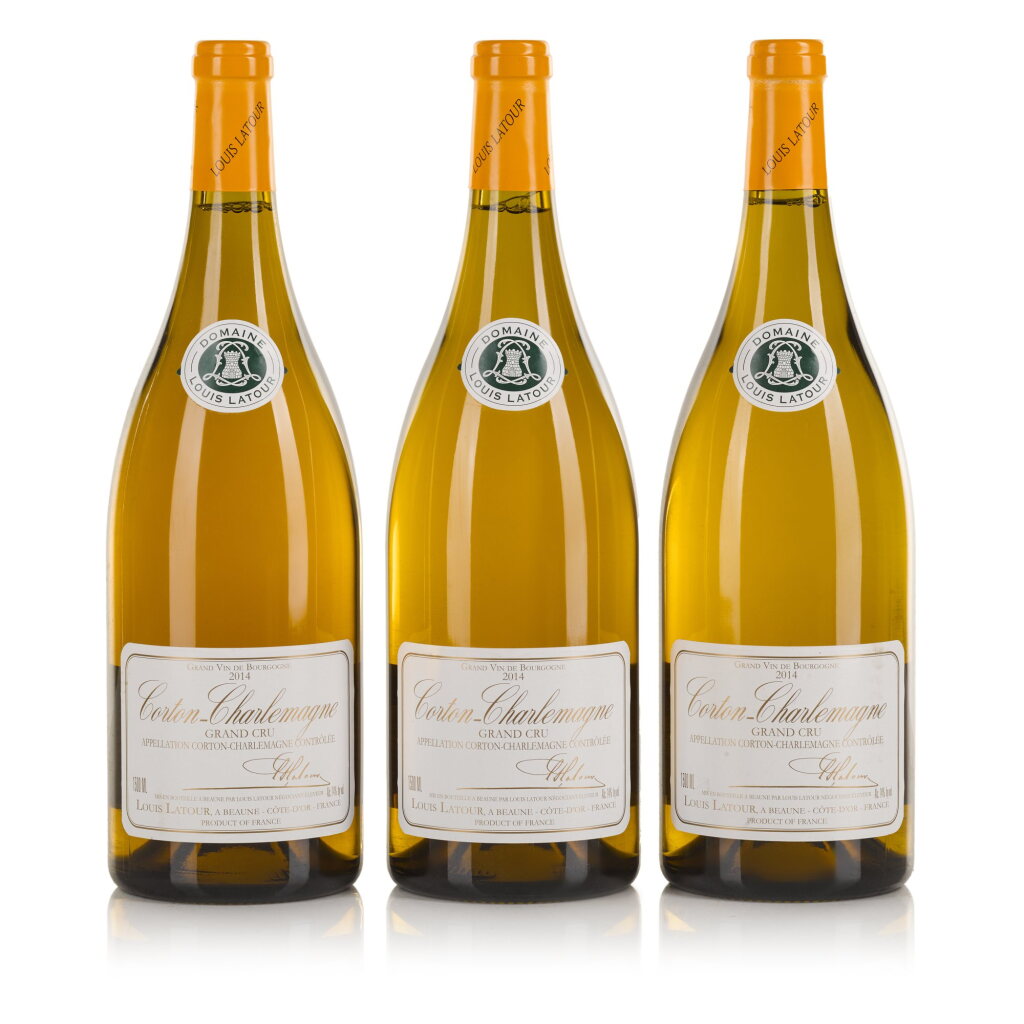 View full screen - View 1 of Lot 321. Corton Charlemagne 2014 Louis Latour (3 MAG).