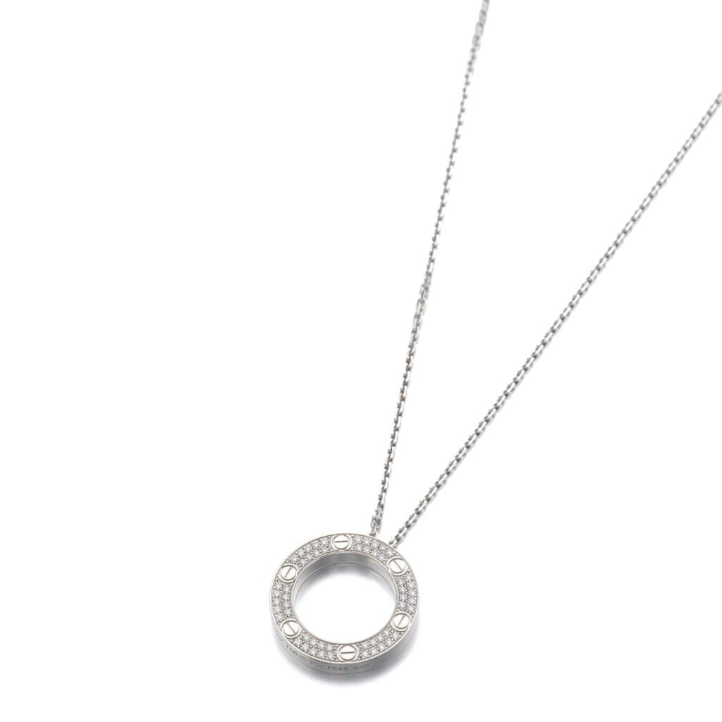 View full screen - View 1 of Lot 96. GOLD AND DIAMOND NECKLACE, CARTIER.