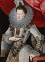 Portrait de Marguerite d'Autriche, reine d'Espagne, du Portugal et des Deux-Siciles