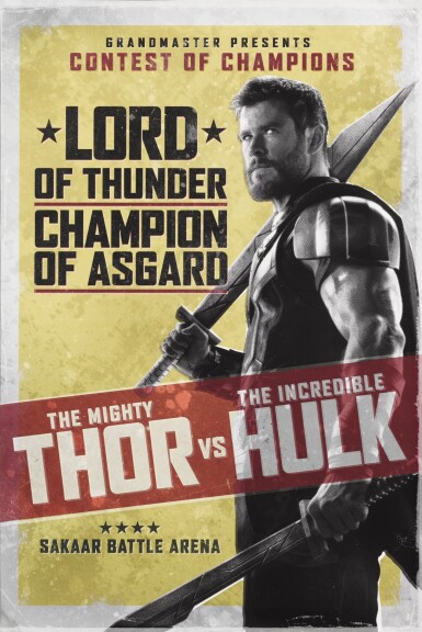 Thor: Ragnarok - i nuovi poster internazionali sono un tripudio di colori Thor: Ragnarok - i nuovi poster internazionali sono un tripudio di colori