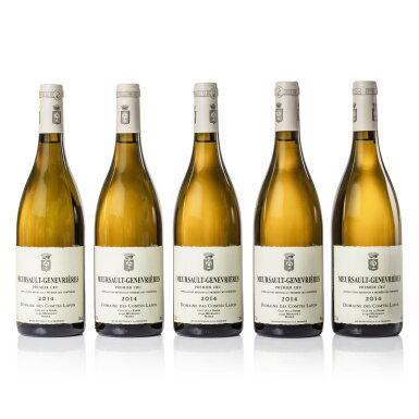 View full screen - View 1 of Lot 303. Meursault, Les Genevrières 2014 Domaine des Comtes Lafon (5 BT).