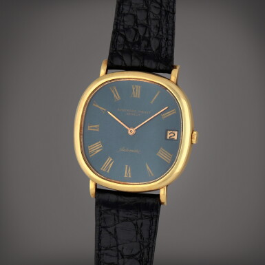View full screen - View 1 of Lot 372. A yellow gold wristwatch | Circa 1969.