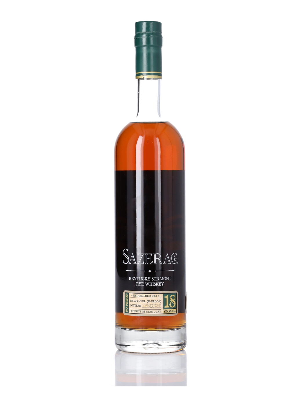 View full screen - View 1 of Lot 209. Sazerac Rye 18 Year Old 2021 Release 90 proof 2003 (1 BT 75cl).