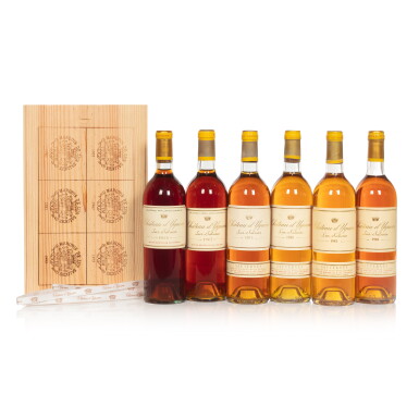 View full screen - View 1 of Lot 548. Château d'Yquem "Vertical" (6 BT).