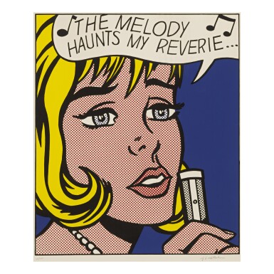 View full screen - View 1 of Lot 1. ROY LICHTENSTEIN | REVERIE (CORLETT 38).