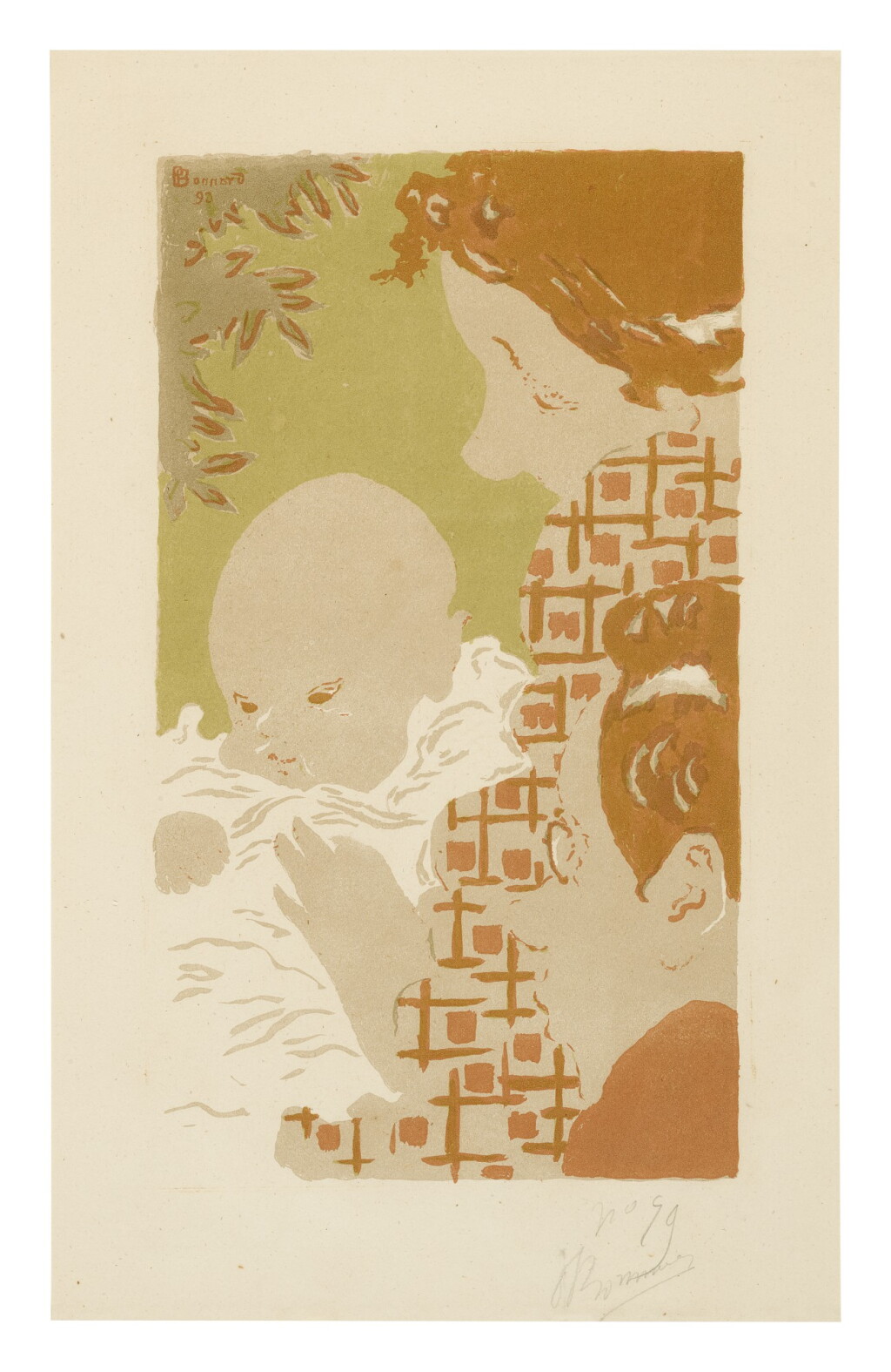 View full screen - View 1 of Lot 6. PIERRE BONNARD | SCÈNE DE FAMILLE (BOUVET 4).