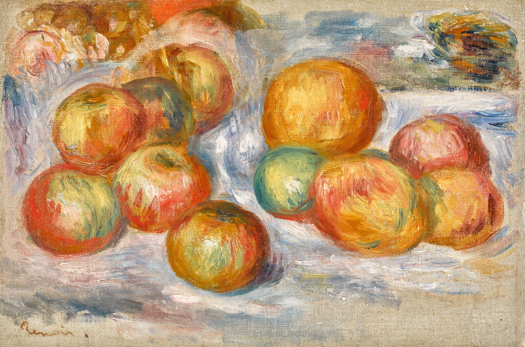 View full screen - View 1 of Lot 13. Composition, Pommes.