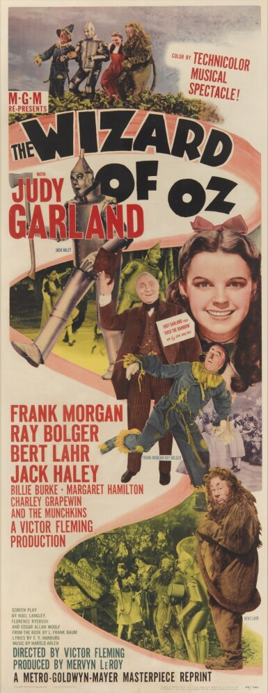 View full screen - View 1 of Lot 114. The Wizard of Oz (1939).