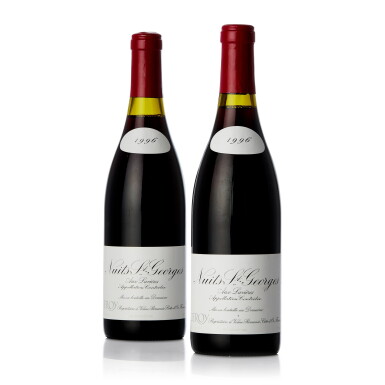 View full screen - View 1 of Lot 6805. Nuits St. Georges, Les Lavières 1996 Domaine Leroy (2 BT).
