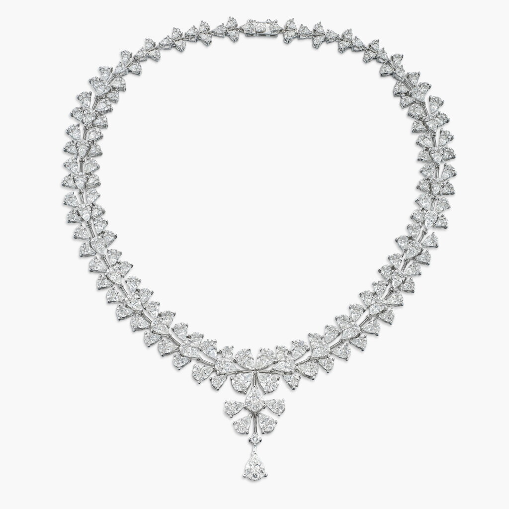 View full screen - View 1 of Lot 1343. Diamond Necklace | 鑽石 項鏈.