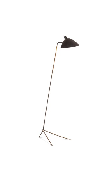 View full screen - View 1 of Lot 61. Floor lamp, designed in 1953 | Lampadaire, le modèle créé en 1953.