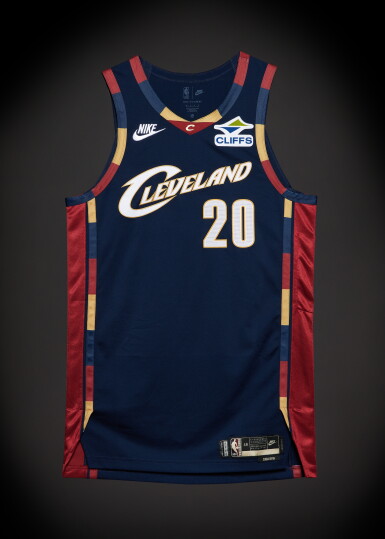 View full screen - View 1 of Lot 35. Jaylon Tyson Cleveland Cavaliers 2026 NBA Playoffs Eastern Conference Round 1 Game Worn Classic Edition Jersey | Game 1 | Matched to 2 Games .