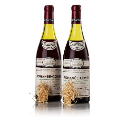 View full screen - View 1 of Lot 231. Romanée Conti 1985 Domaine de la Romanée-Conti (2 BT).