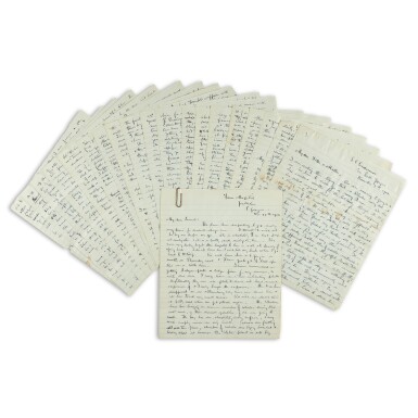 View full screen - View 1 of Lot 194. Imperial Trans-Antarctic Expedition, 1914—A.H. Macklin | Letters, documents, and photographs of Shackleton's expeditions.