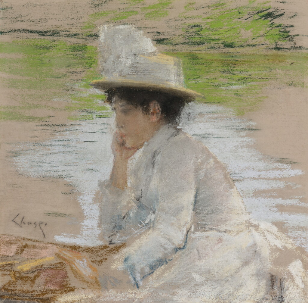 View full screen - View 1 of Lot 58. Untitled (Portrait of Mrs. Chase).