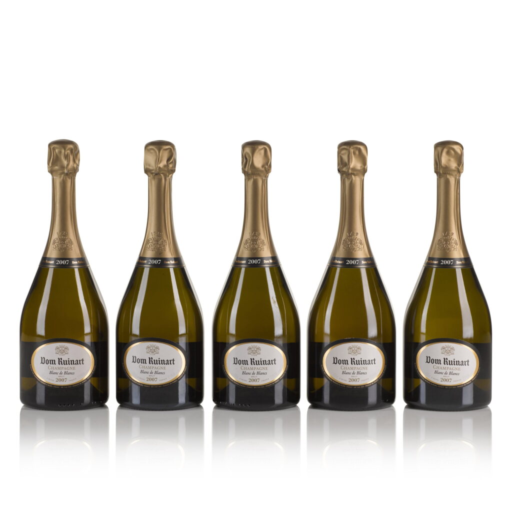 View full screen - View 1 of Lot 165. Dom Ruinart, Blanc de Blancs 2007 (5 BT).