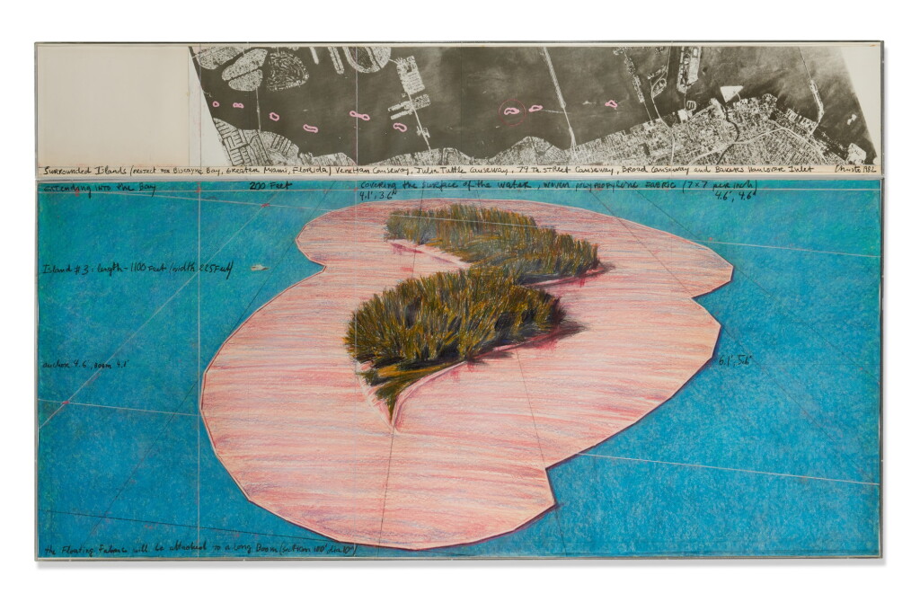 View full screen - View 1 of Lot 303. Surrounded Islands, Project for Biscayne Bay, Greater Miami, Florida.