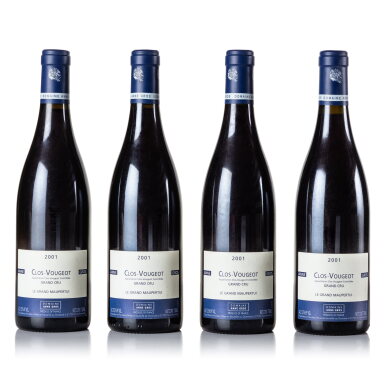 View full screen - View 1 of Lot 290. Clos de Vougeot 2001 Anne Gros (4 BT).