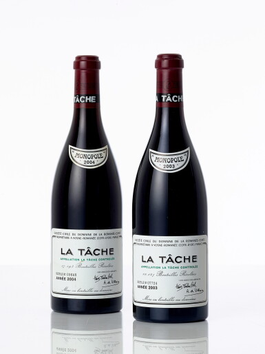 View full screen - View 1 of Lot 6404. La Tâche 2003 Domaine de la Romanée-Conti (1 BT).