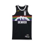 Peyton Watson Denver Nuggets 2025-2026 Game Worn City Edition Jersey | Matched to 3 Games