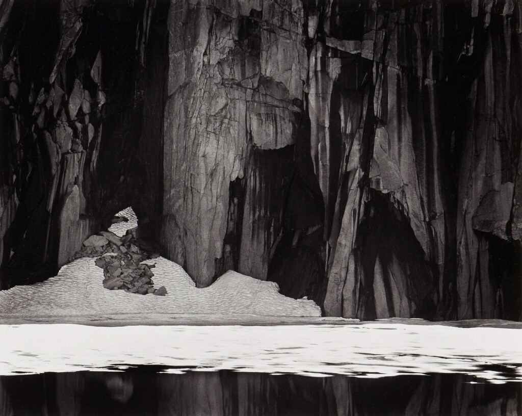 View full screen - View 1 of Lot 52. ‘Frozen Lake and Cliffs, Sequoia National Park, California’.