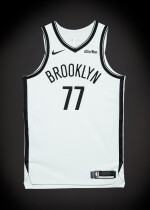 Ben Saraf ‘Rookie Debut’ Brooklyn Nets 2025-2026 NBA Tip-Off Game Worn Association Edition Jersey