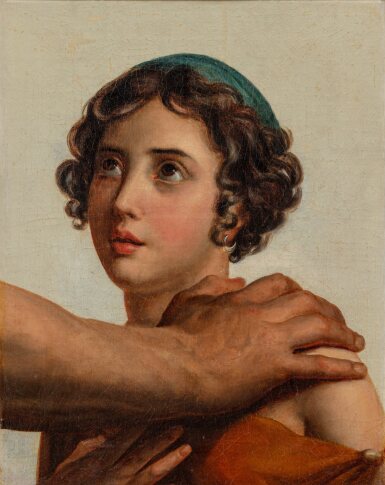 View full screen - View 1 of Lot 188. Euplocamie, Daughter of the Shepherd Glaucus: fragment of Homer.