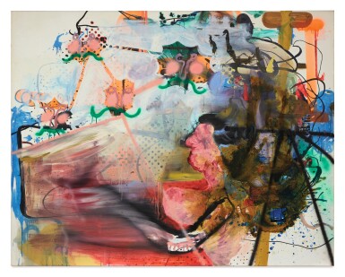 View full screen - View 1 of Lot 40. ALBERT OEHLEN | IN DER KURVE.