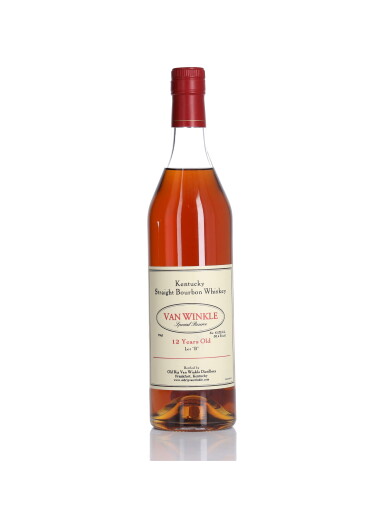 View full screen - View 1 of Lot 101. Van Winkle 12 Year Old Special Reserve Lot "B" 90.4 Proof NV (1 BT 70cl).