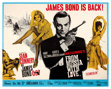 View full screen - View 1 of Lot 58. From Russia with Love (1963), poster, British.